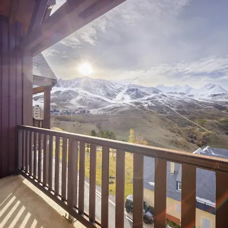 10 Personnes Avec Balcon A Peyragudes - 3 Chambres, Navette Gratuite, Casier Skis - Fr-1-695-18 Apartmán